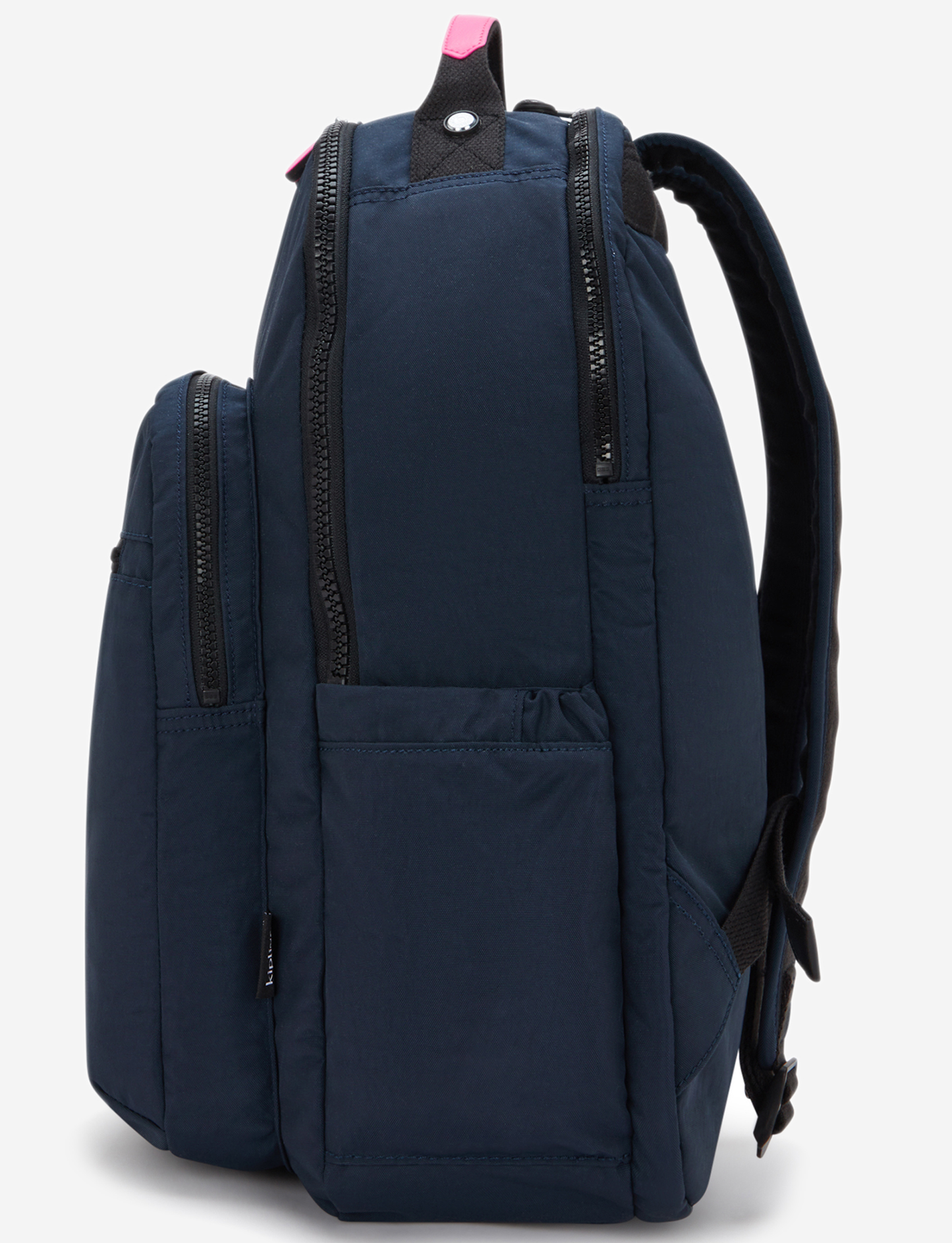 Kipling Seoul Lap Pink Fun Blue Large Backpack (with Laptop Compartment) I8682-9KS