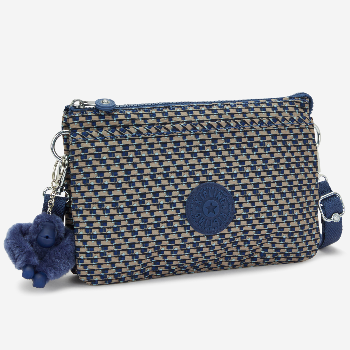 Kipling Riri Blue on Wire Small Crossbody (with Removable Shoulderstrap) I7780-9PC