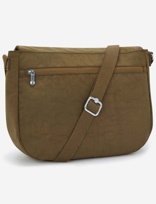 KIPLING Earthbeat M Smooth Khaki Medium crossbody I2505-1NA