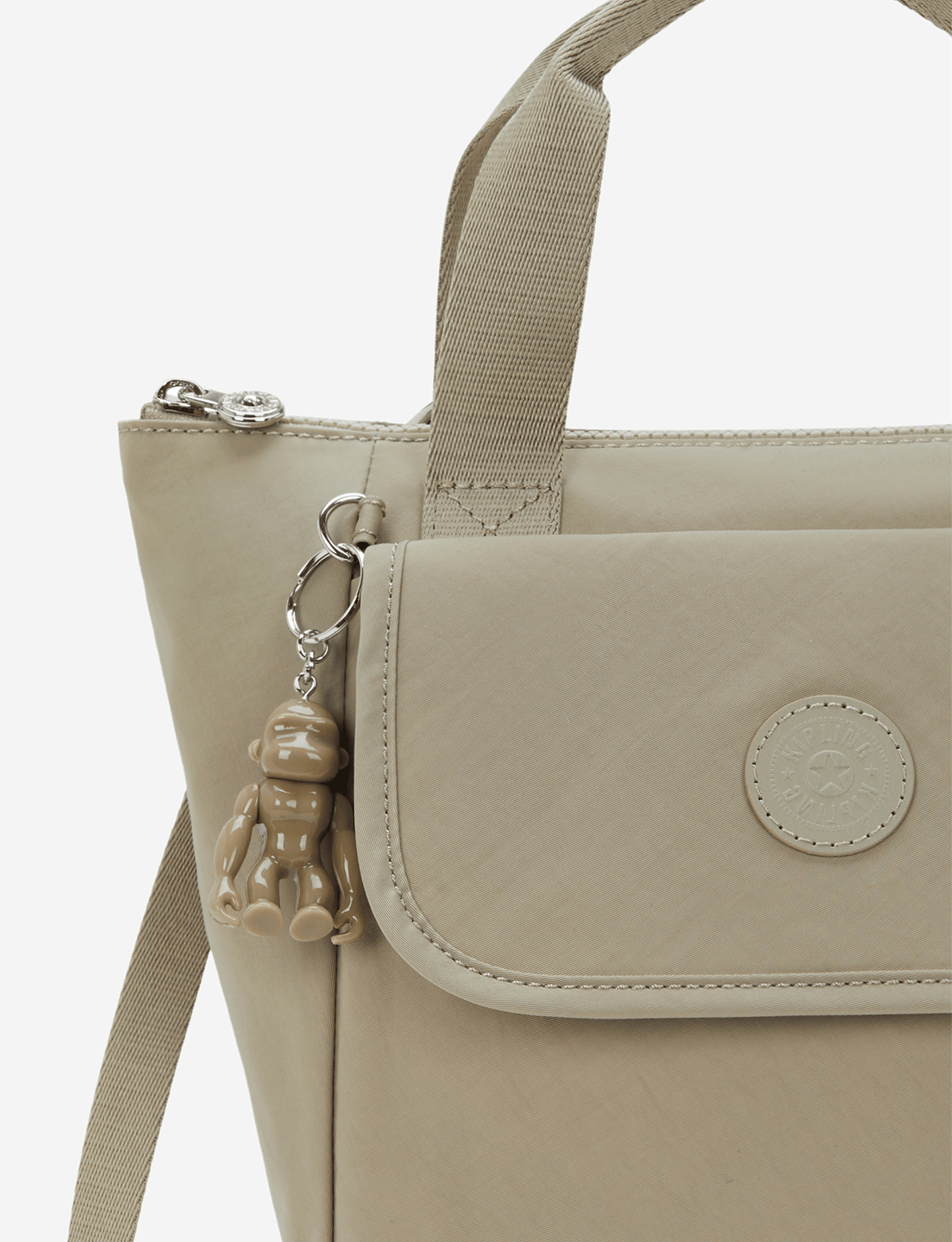 Kipling Awakea Boho Tan Medium Lunch Bag (with Removable Shoulderstrap) I8053-1HX