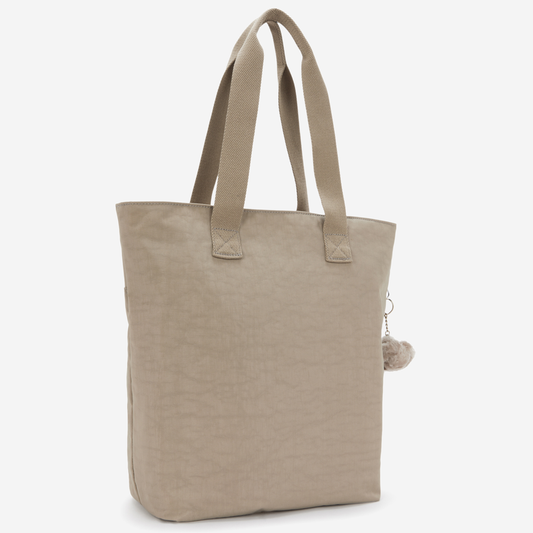 KIPLING Hanifa Soft Taupe Large tote I7937-4PW
