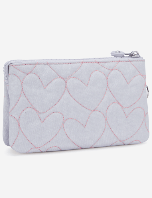Kipling Creativity L Hearts Shimmer Large Purse I8374-MO6