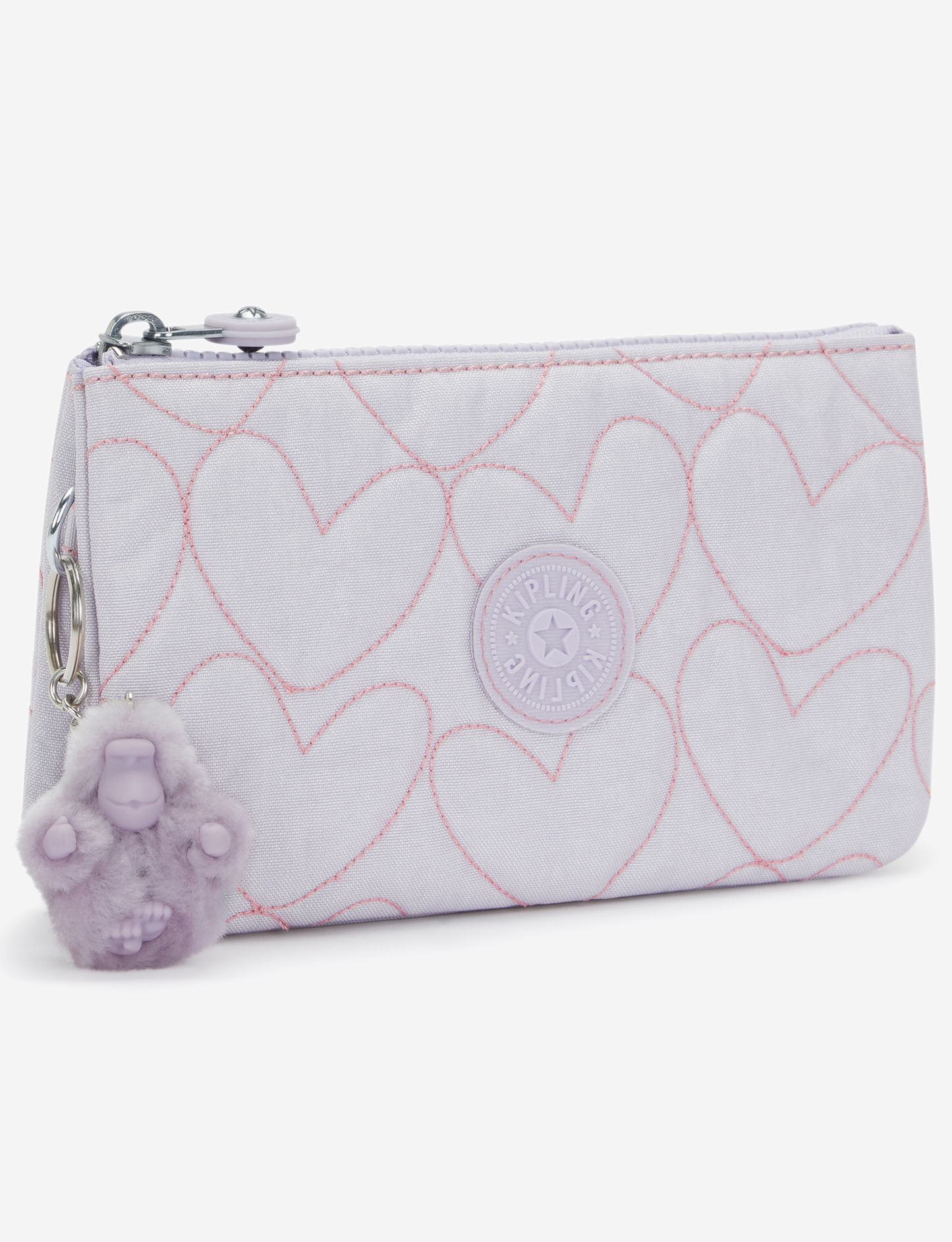 KIPLING Creativity L Hearts Shimmer Large purse I8374-MO6