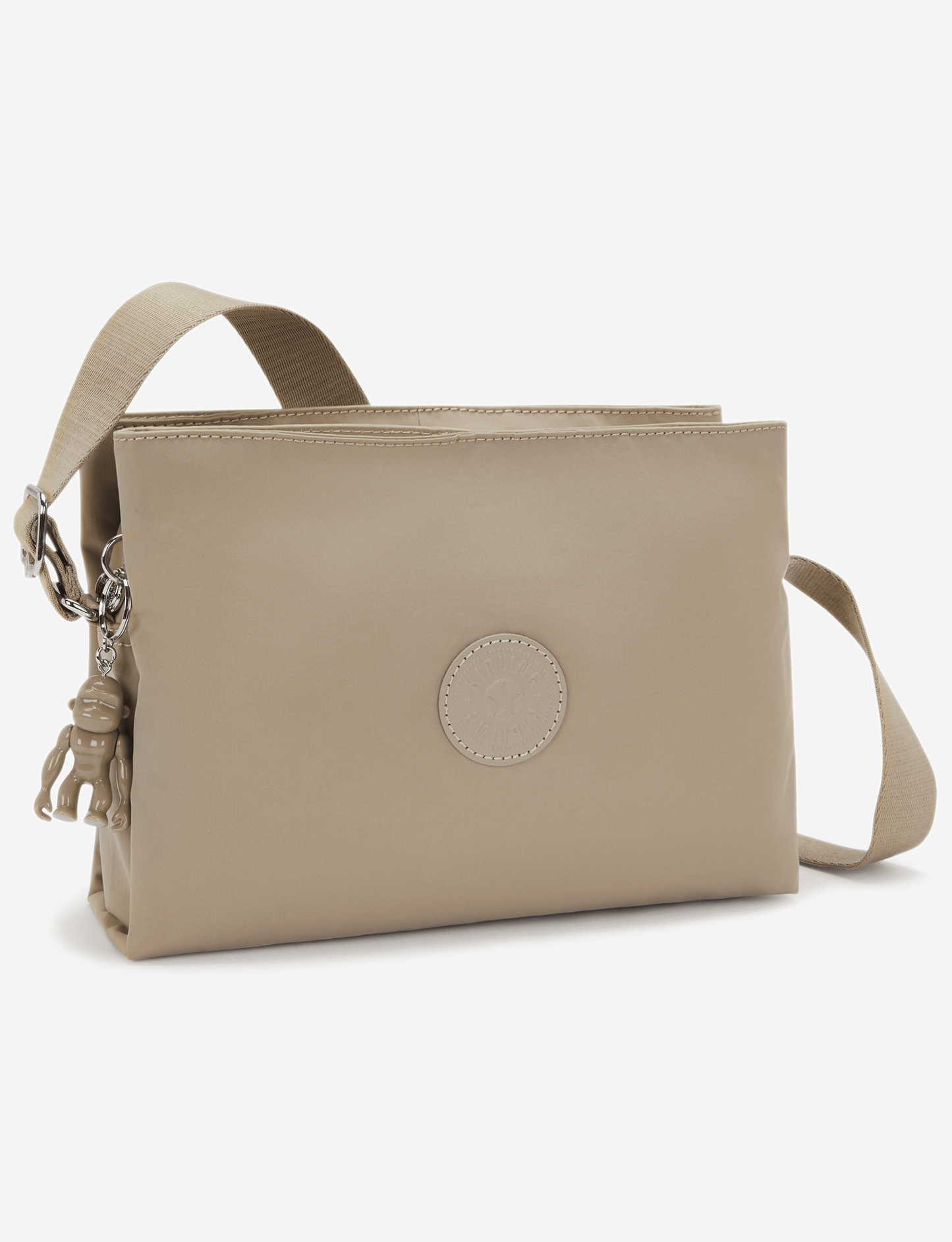 Kipling Fabya Boho Tan Medium Crossbody I9586-1HX