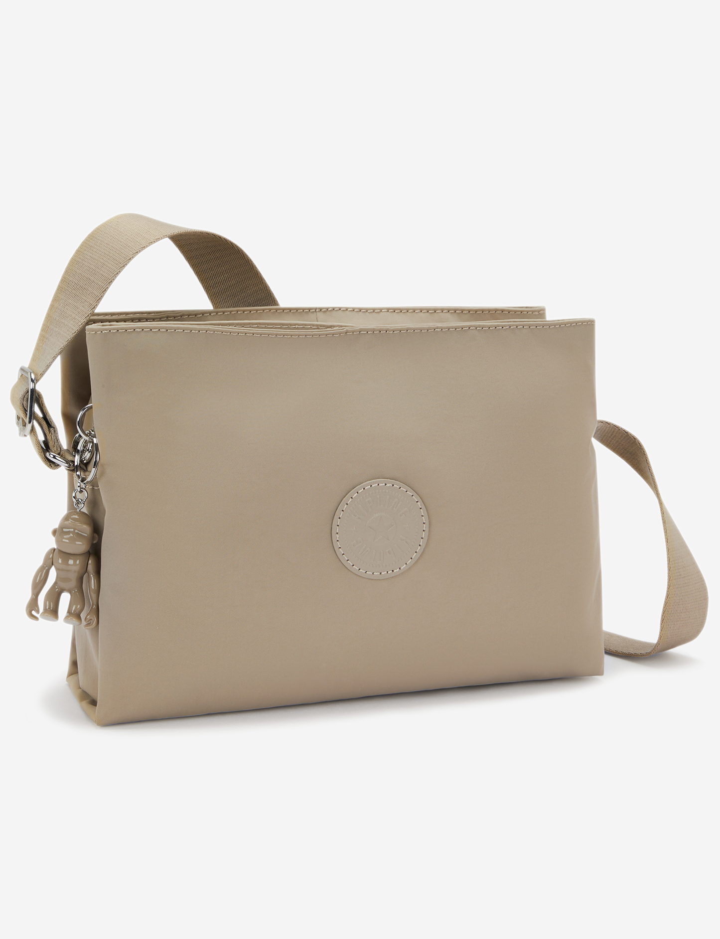 Kipling Fabya Boho Tan Medium Crossbody I9586-1HX