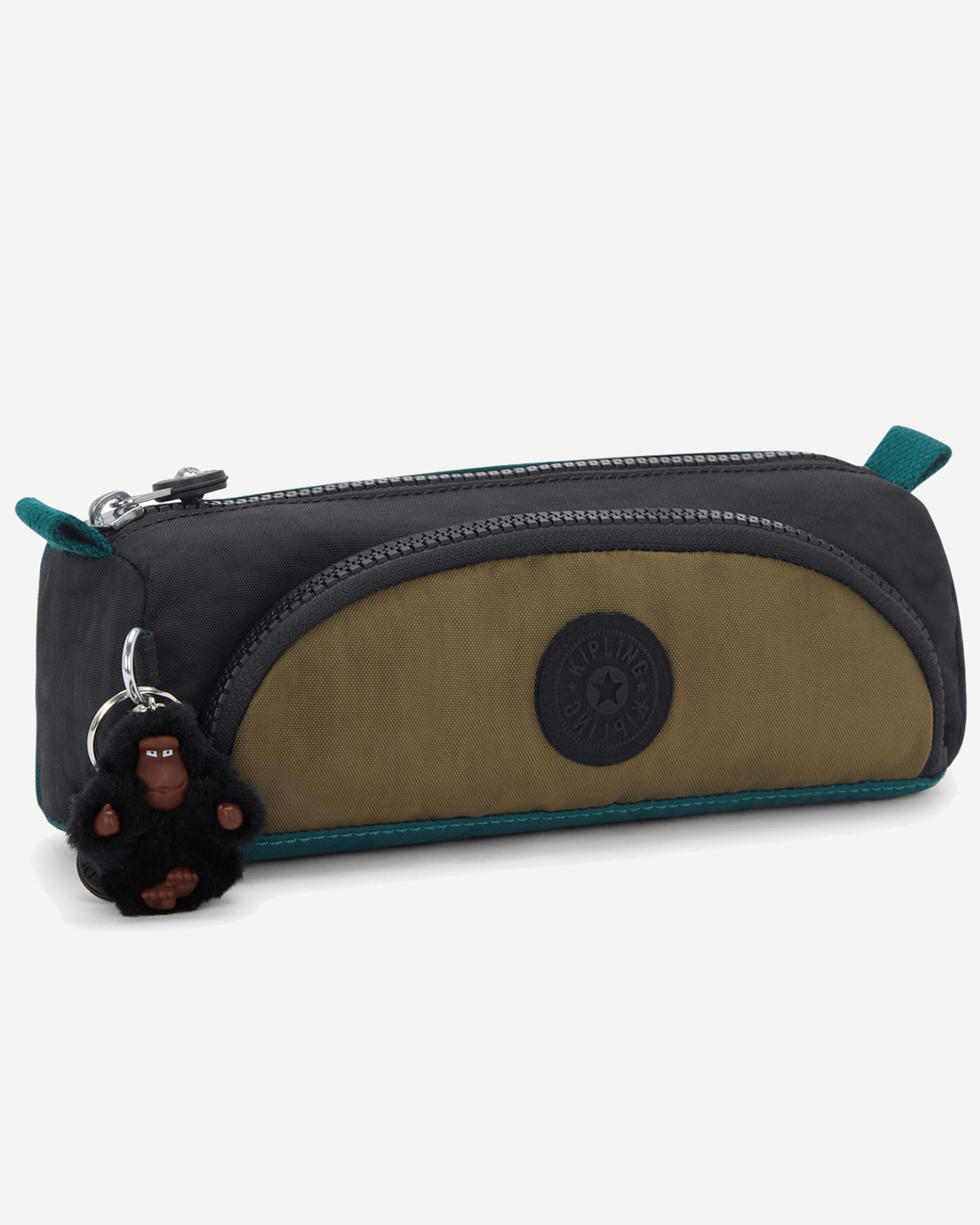 Kipling Cute Black Khaki Bl Medium Pencase 09406-5FY