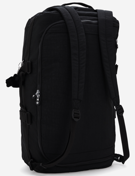 Kipling Jonis M Up Black Noir Medium Weekender (Convertible to Backpack) I9588-P39