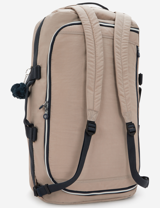 KIPLING Jonis M Up Soft Taupe C Medium weekender (convertable to backpack) I9588-7ML