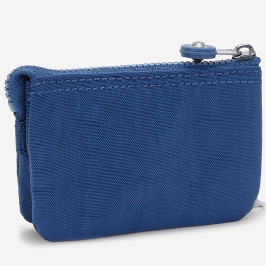 KIPLING Mini Creativity Casual Blue Small Purse with Keychain I3810-5PZ