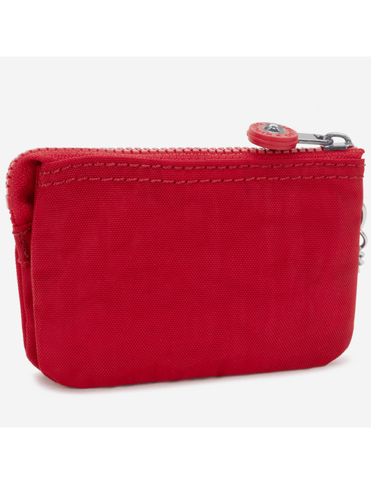 Kipling Mini Creativity Ruby Red Small Purse with Keychain I3810-1NW