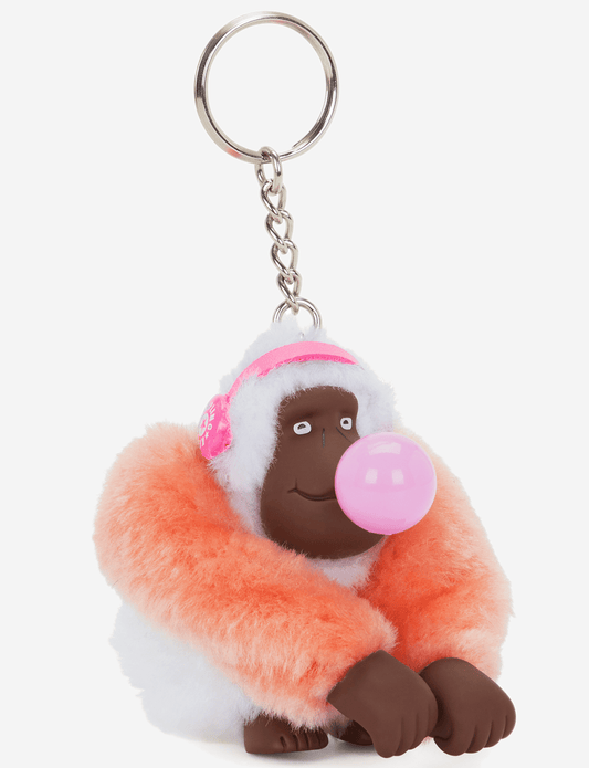 Kipling Easy Life Monkey Easy Orangy Collectible Monkey Keychain I8928-U9F