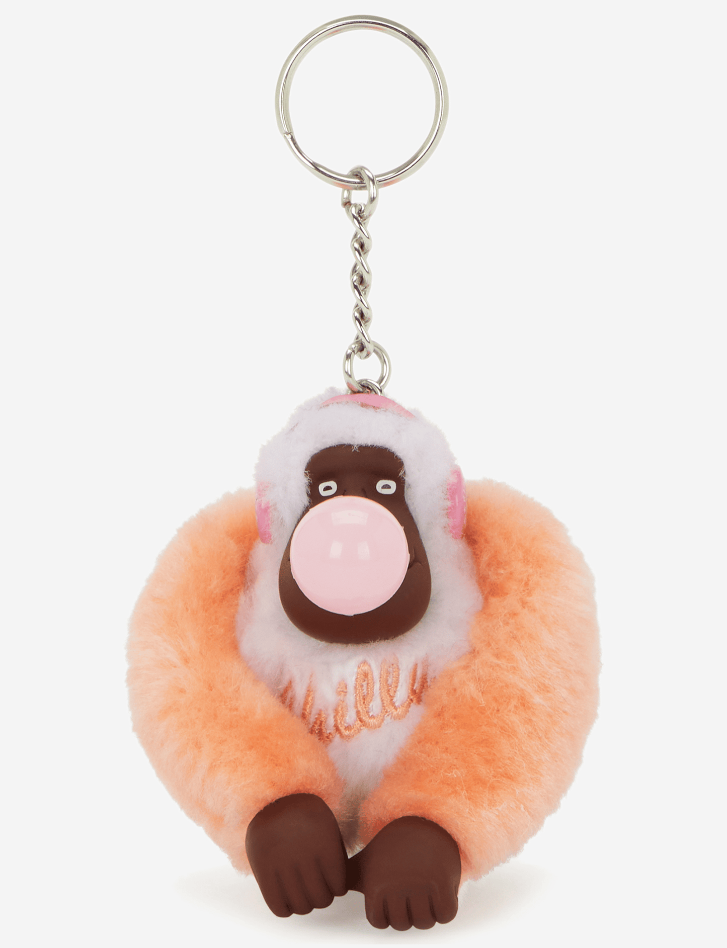 KIPLING Easy Life Monkey Easy Orangy Collectible Monkey Keychain I8928-U9F