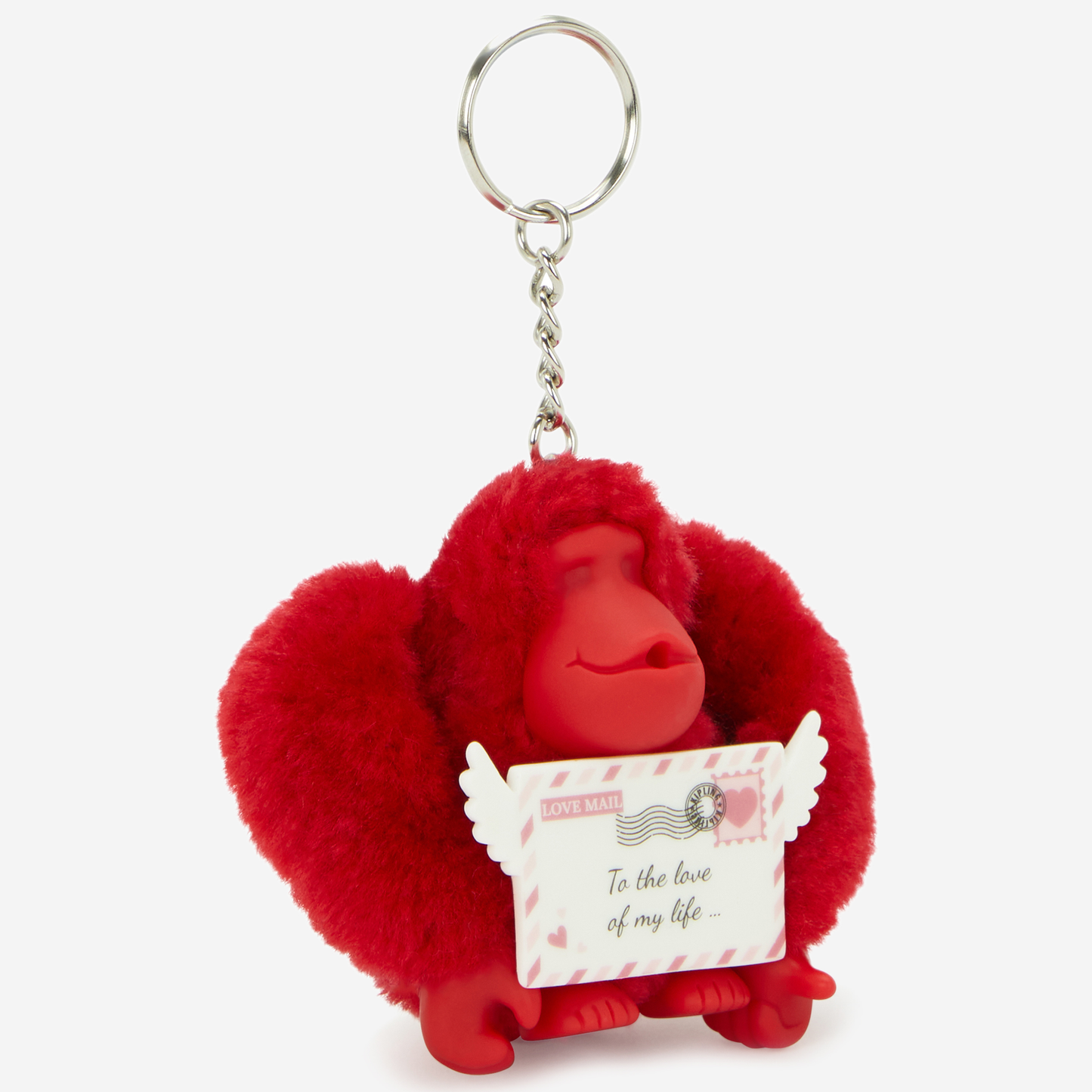 KIPLING Valentine Letter Monkey Letter Red Collector Monkey I9832-5BW