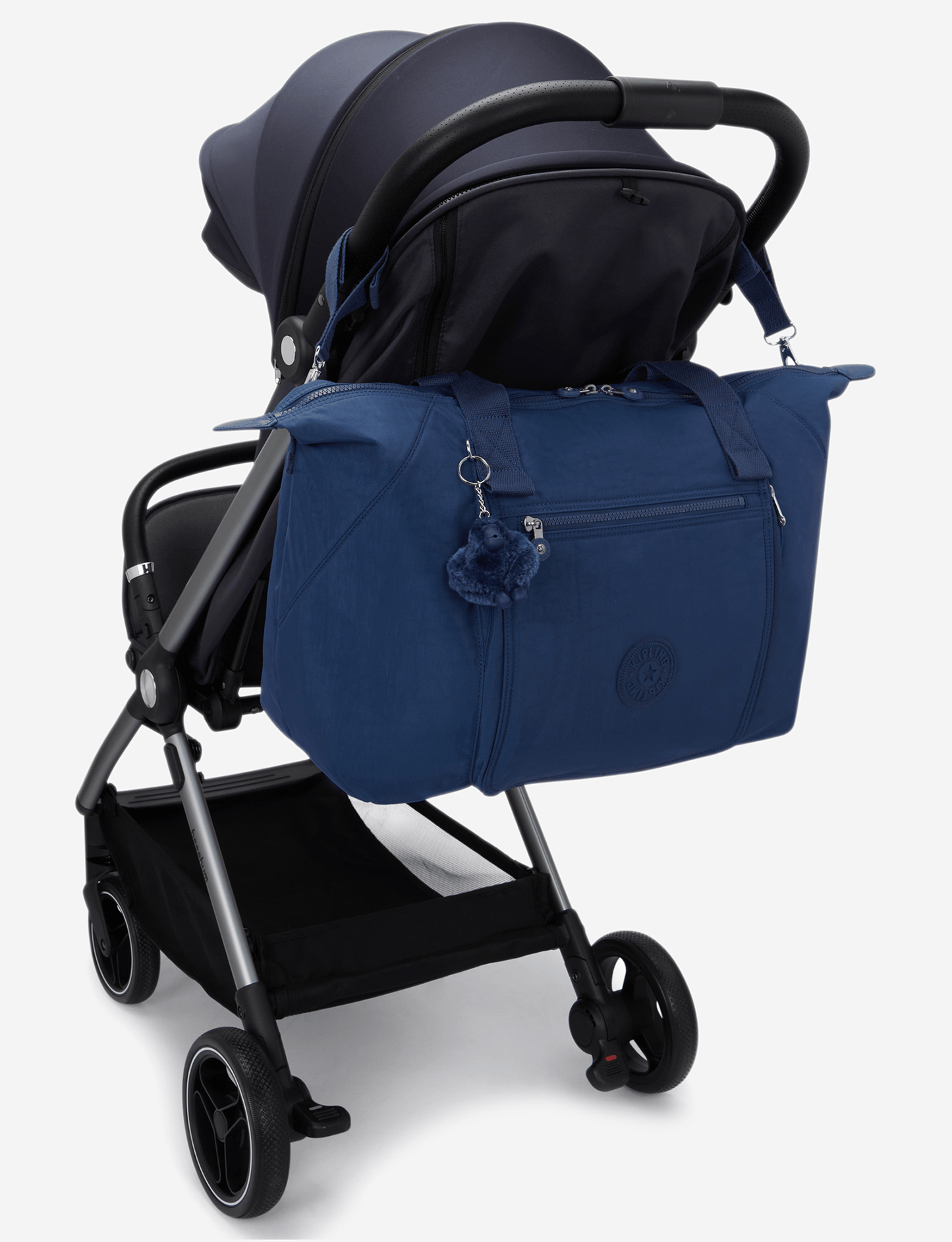 Kipling New Art M Babybag Casual Blue Large Baby Bag (with Changing Mat) I9928-5PZ