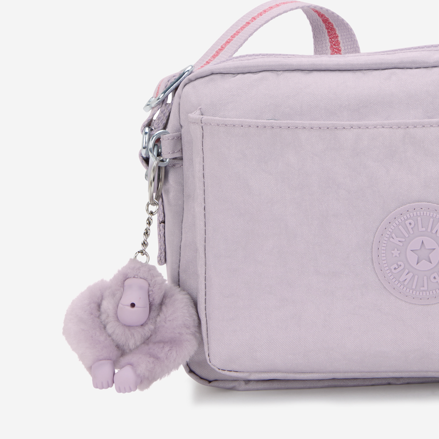 KIPLING Abanu M Lilac Shimmer Medium crossbody I6831-9GO