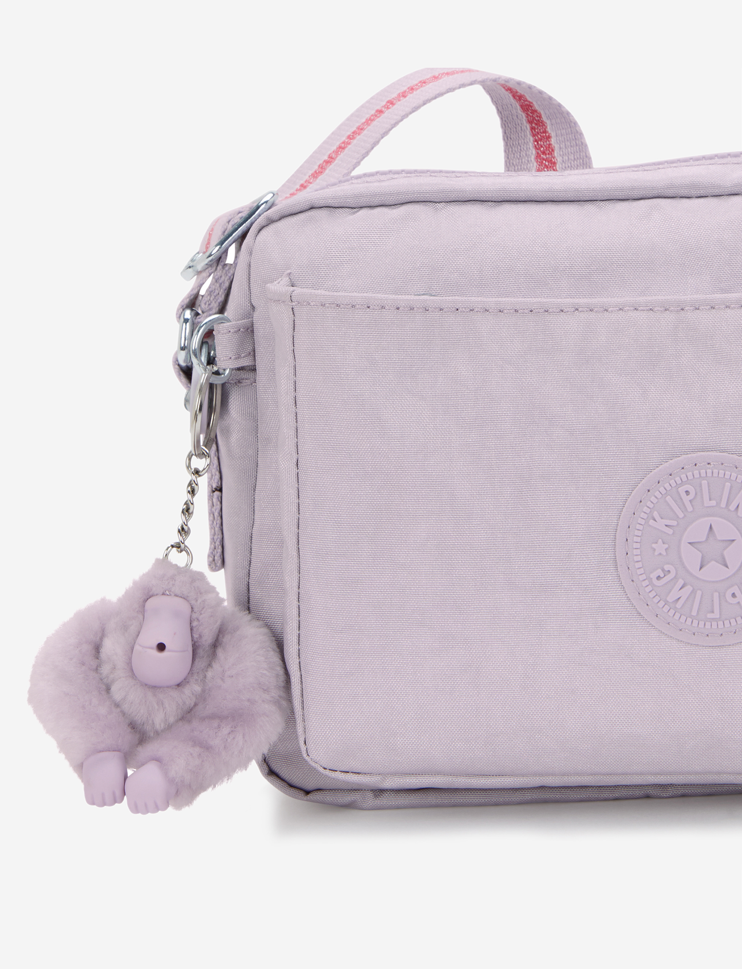 Kipling Abanu M Lilac Shimmer Medium Crossbody I6831-9GO