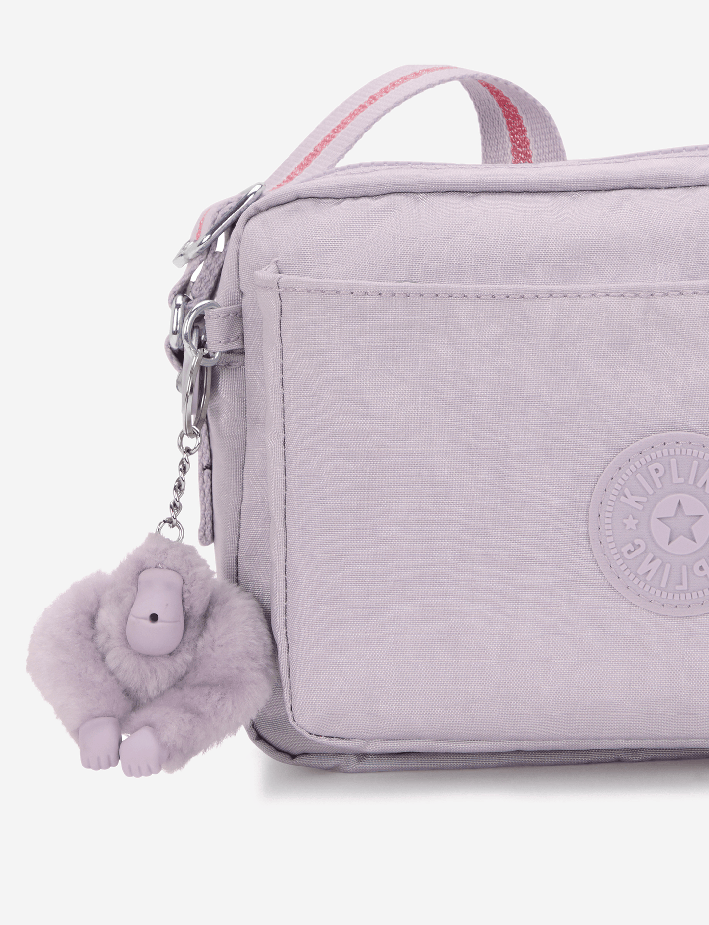 Kipling Abanu M Lilac Shimmer Medium Crossbody I6831-9GO