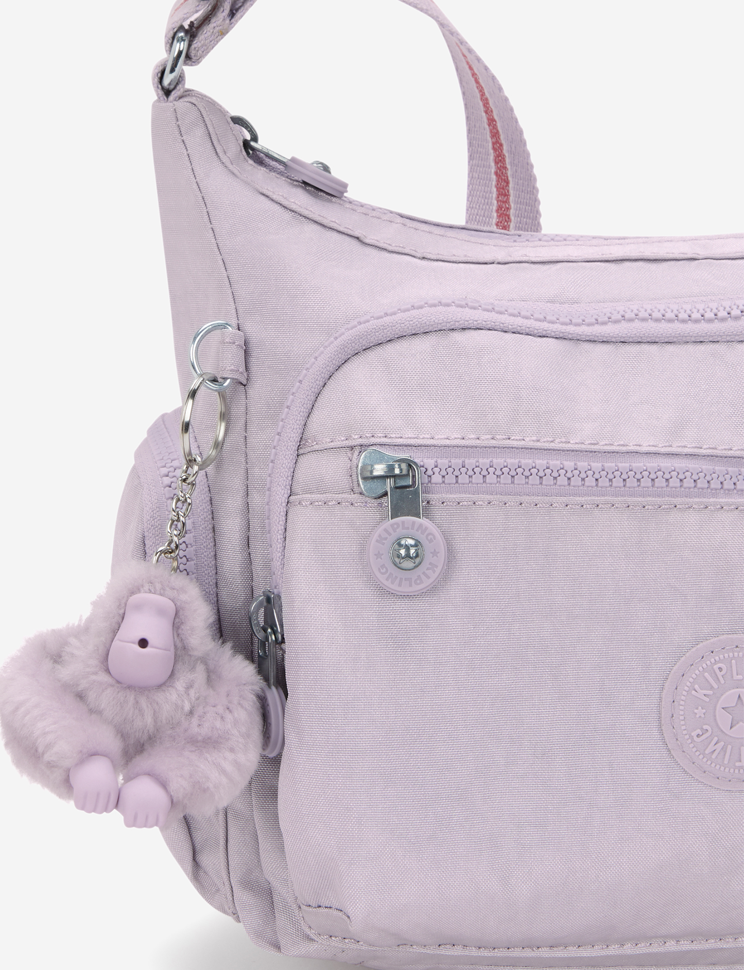 KIPLING Gabbie S Lilac Shimmer Medium crossbody I2532-9GO