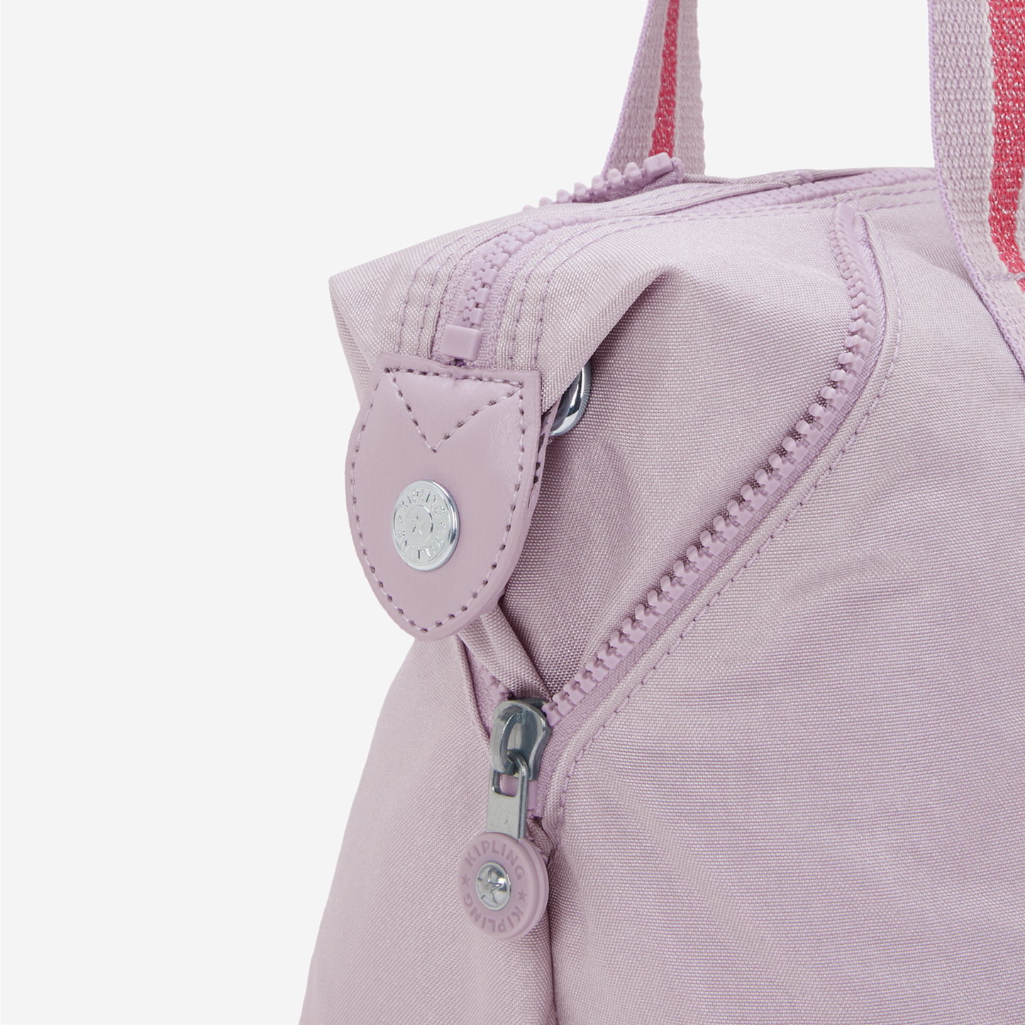 KIPLING Art Mini Lilac Shimmer Small handbag (with removable shoulderstrap) 15410-9GO