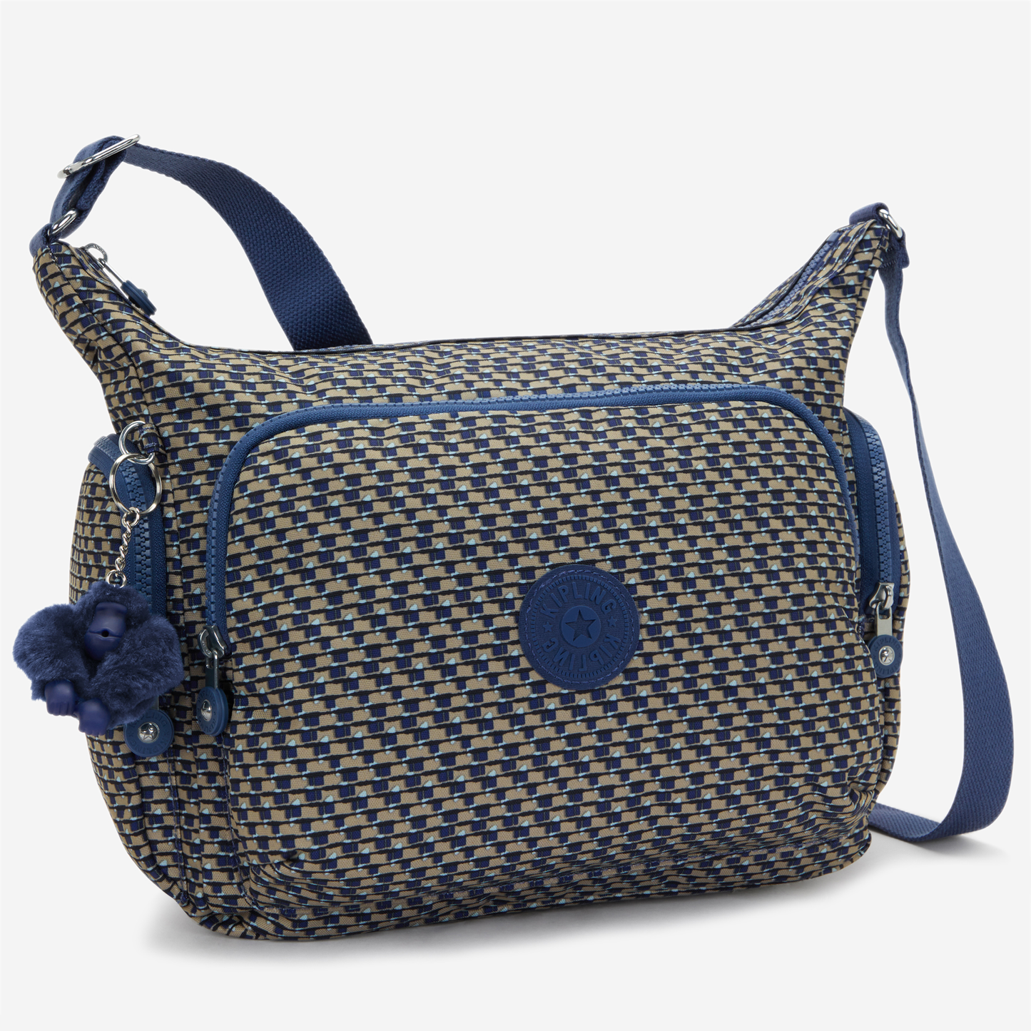 KIPLING Gabb Blue on Wire Large crossbody I6525-9PC
