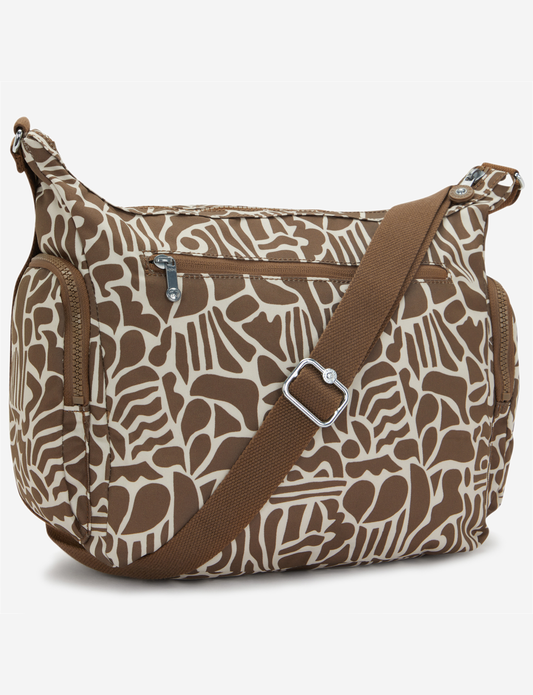 Kipling Gabb Cocktail Khaki Large Crossbody I6525-9GD