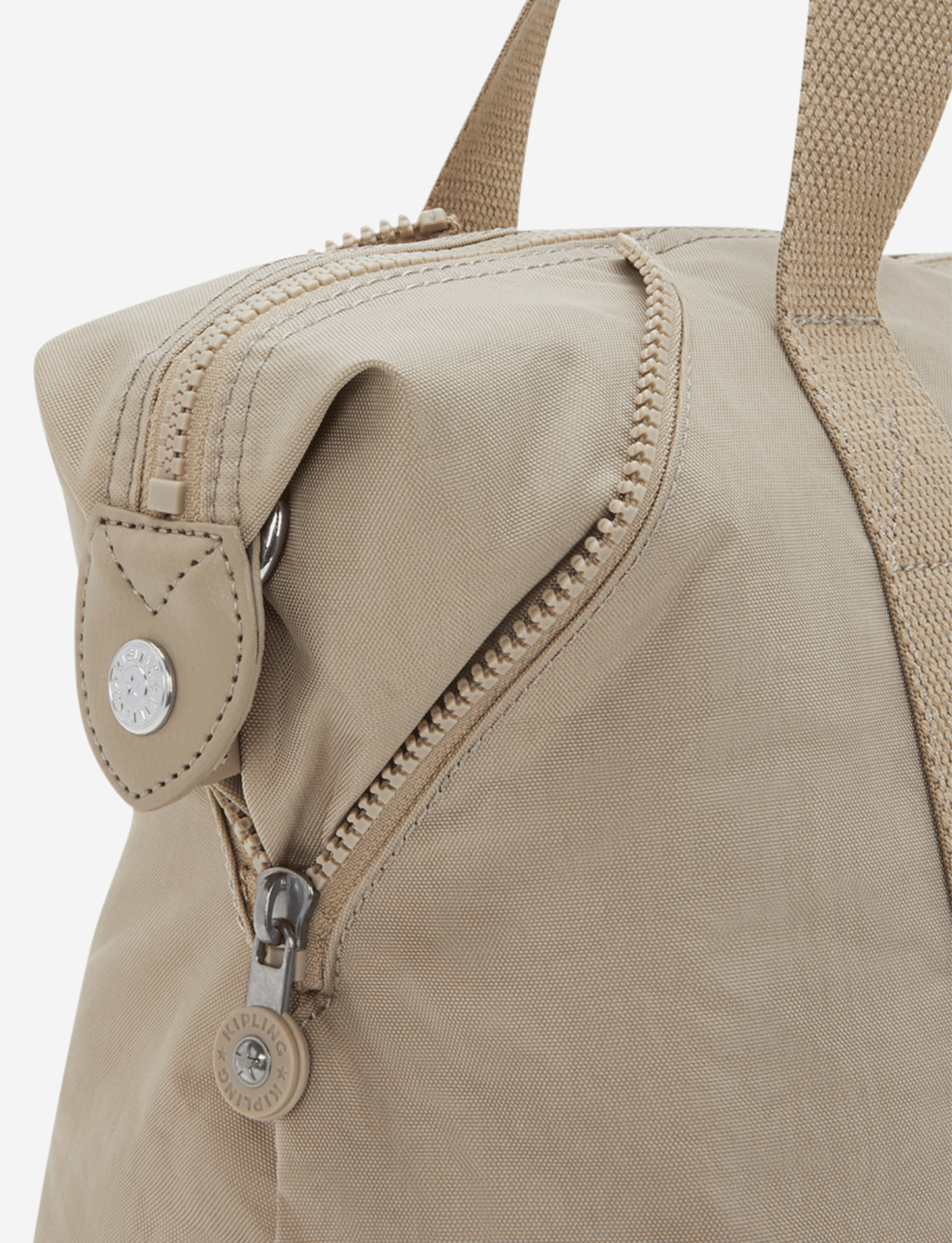 Kipling Art Soft Taupe Medium Tote (with Removable Shoulderstrap) 10619-4PW