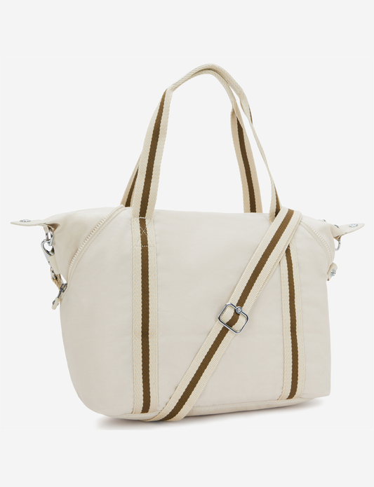 Kipling Art Soft Sand Medium Tote (with Removable Shoulderstrap) 10619-9LO