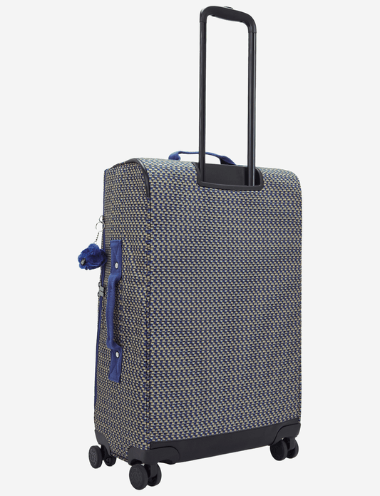 Kipling Jet M Blue on Wire Medium Wheeled Luggage I9613-9PC