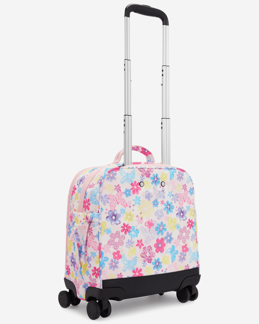 Kipling New Storia S Flower Stamp Medium Wheeled Bag I8671-8EM