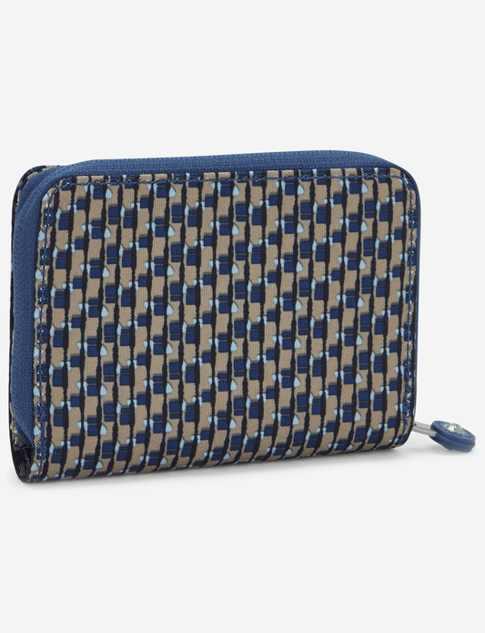 Kipling Money Love Blue on Wire Medium Wallet I6791-9PC