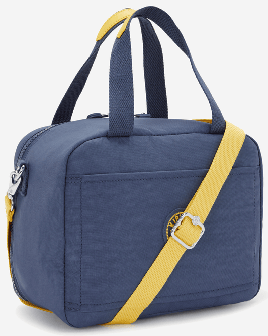 Kipling Miyo Print Dungaree Blue Large LunchBag with Trolley Sleeve I8924-6MI