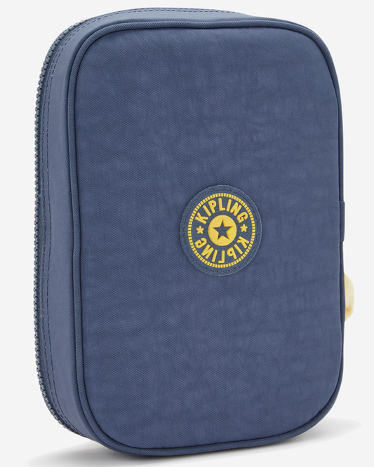 Kipling 100 Pens Window Dungaree Blue Large Pencase I9526-6MI