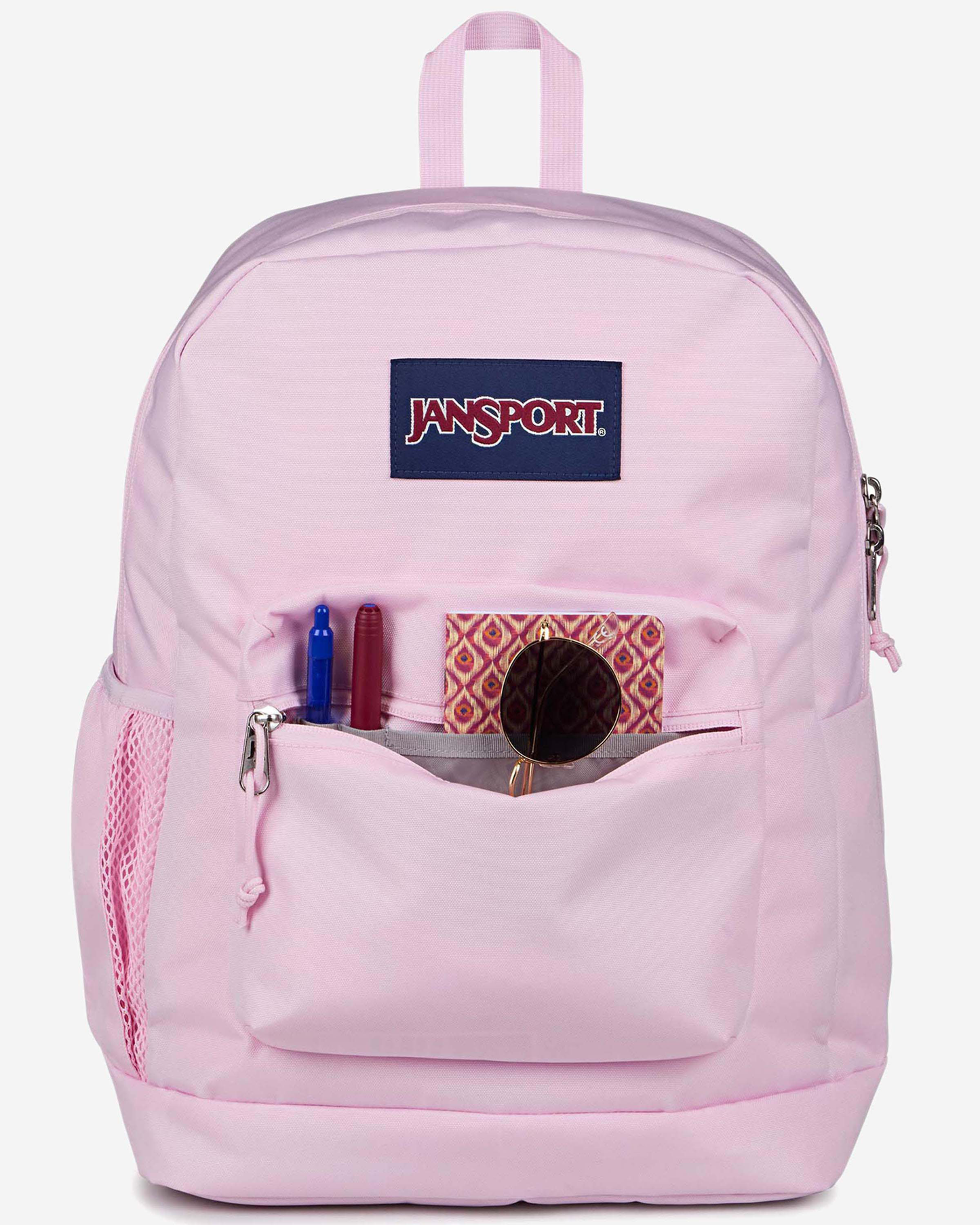 JanSport Cross Town Plus Pink Ice Backpack