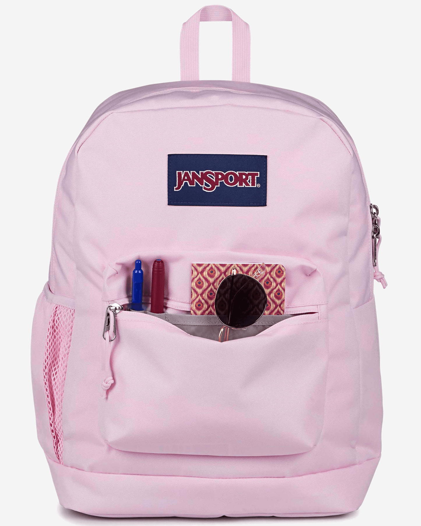 JanSport Cross Town Plus Pink Ice Backpack