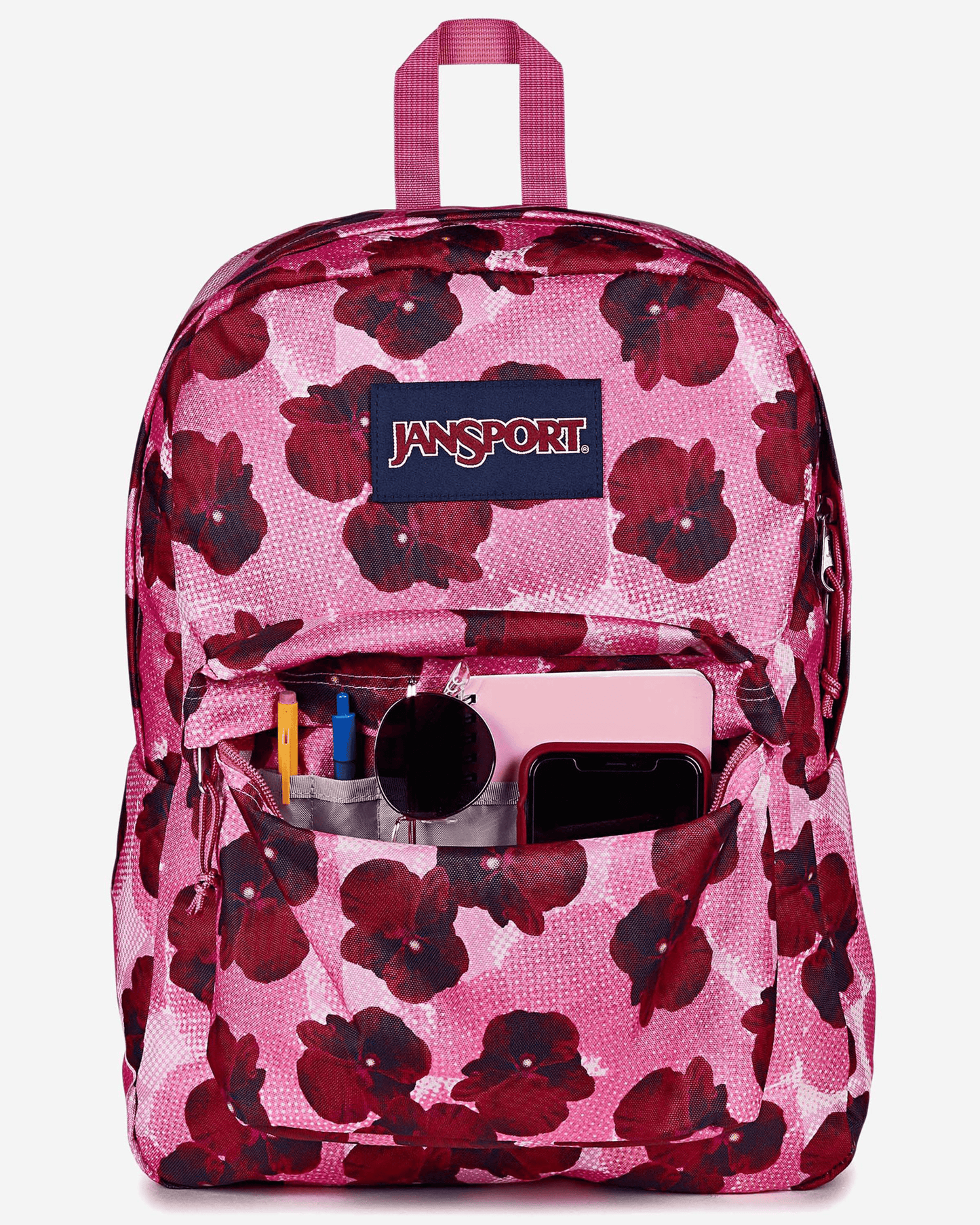 JanSport Superbreak One Pop Art Digital Fuchsia Backpack