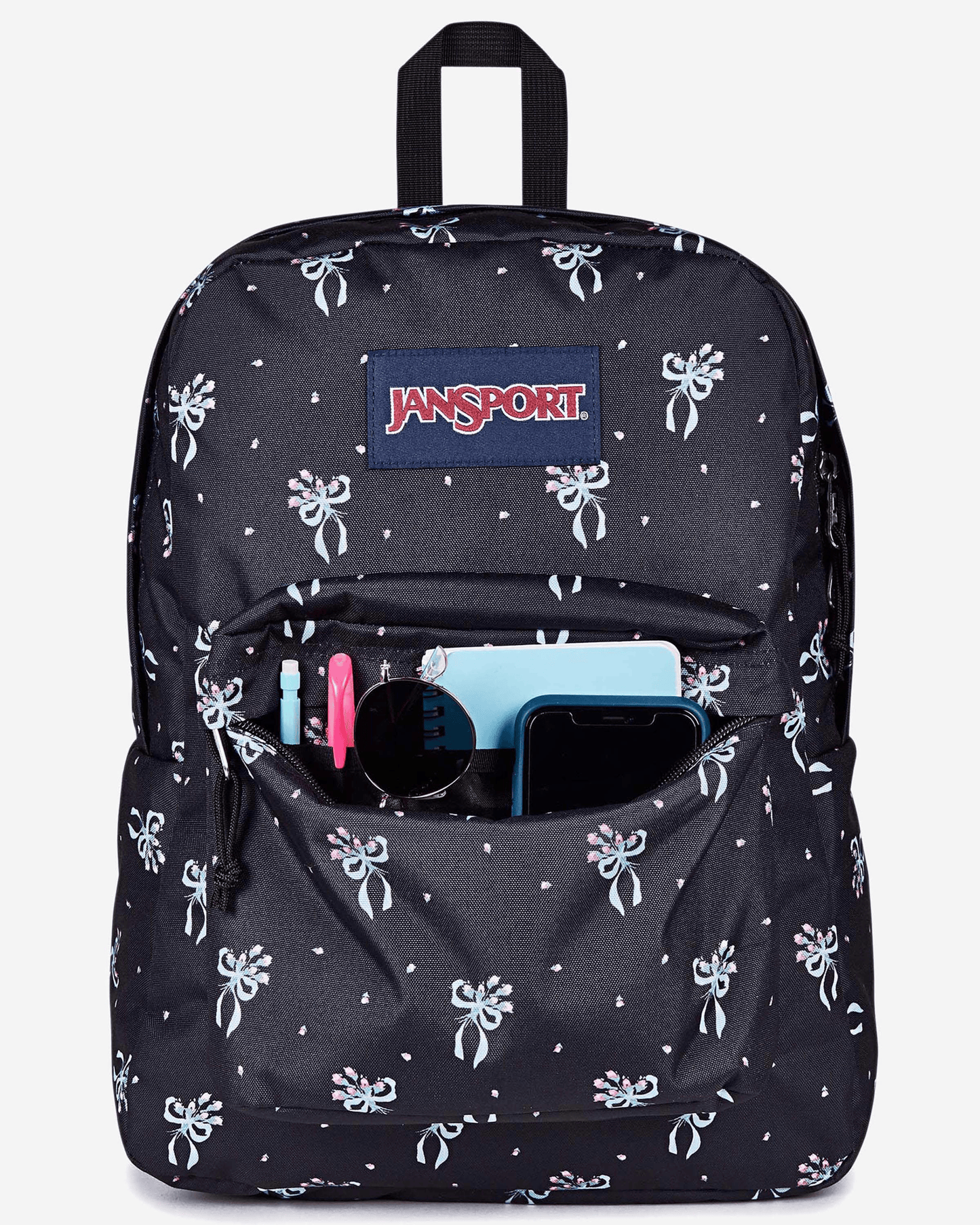 JanSport Superbreak One Pastel Petal Black Backpack