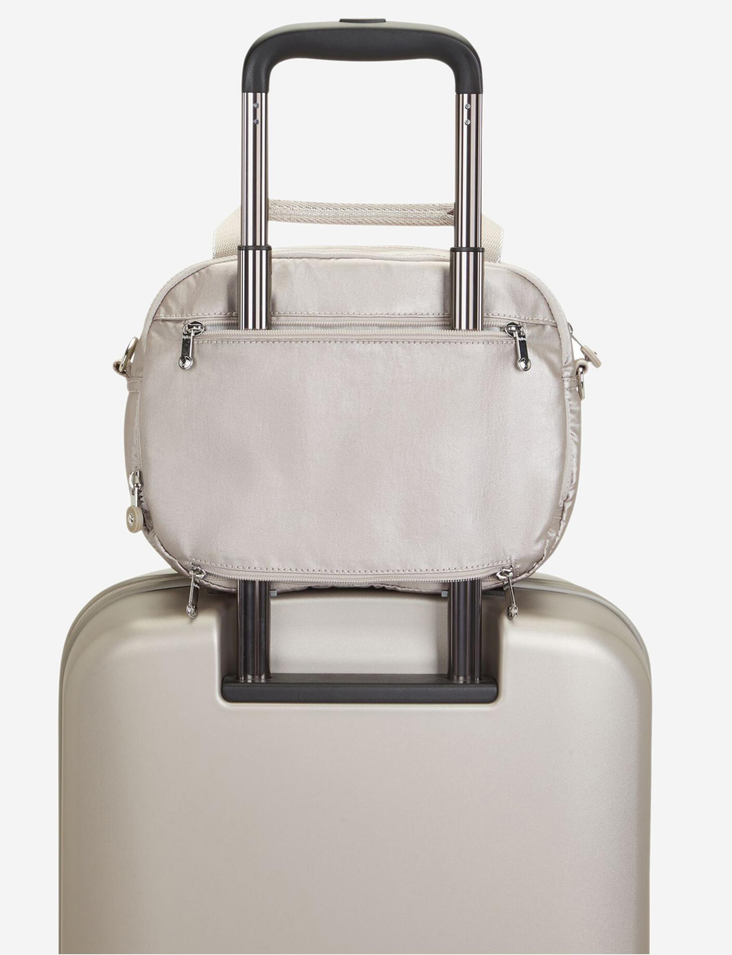 KIPLING Palmbeach Metallic Glow Large toiletry bag (with trolley sleeve) 25747-48I