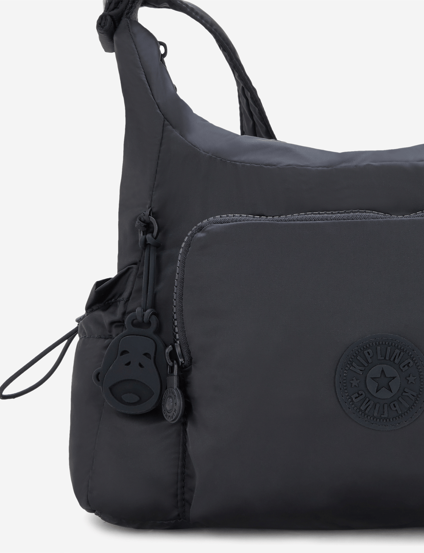 Kipling Gabb S Simply Black Medium Crossbody I6931-4RZ