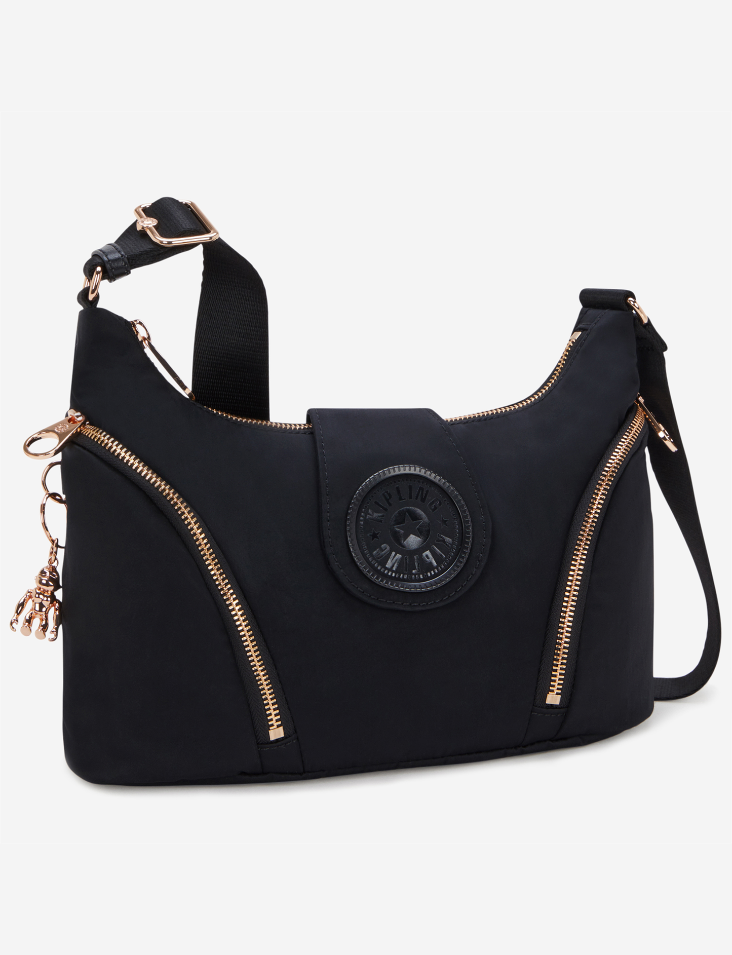 KIPLING Sera M Blck Rose Spice Medium crossbody I5107-62Q