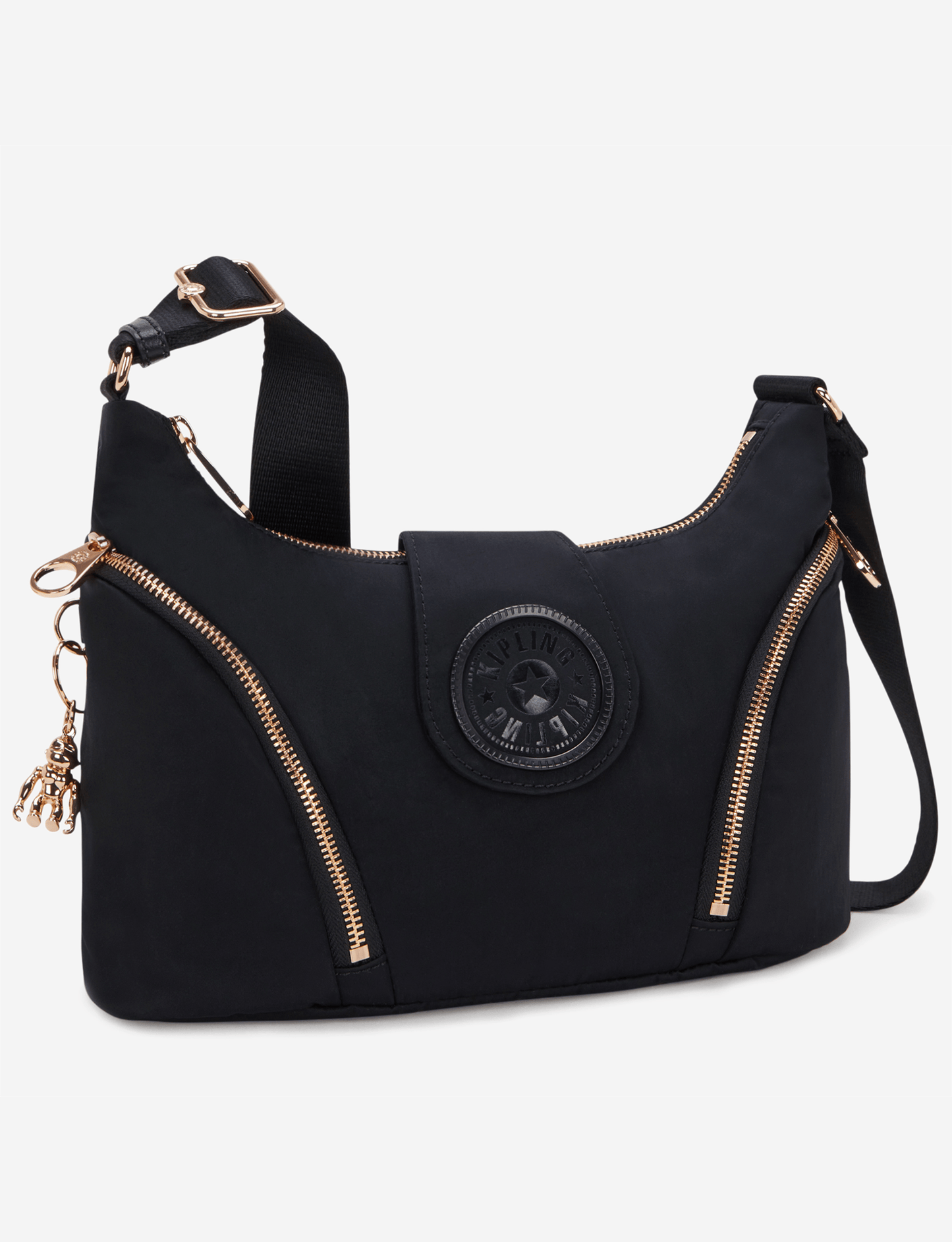 Kipling Sera M Blck Rose Spice Medium Crossbody I5107-62Q