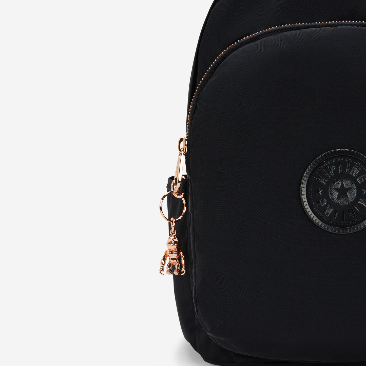 Kipling Delia Blck Rose Spice Medium Backpack I3540-62Q