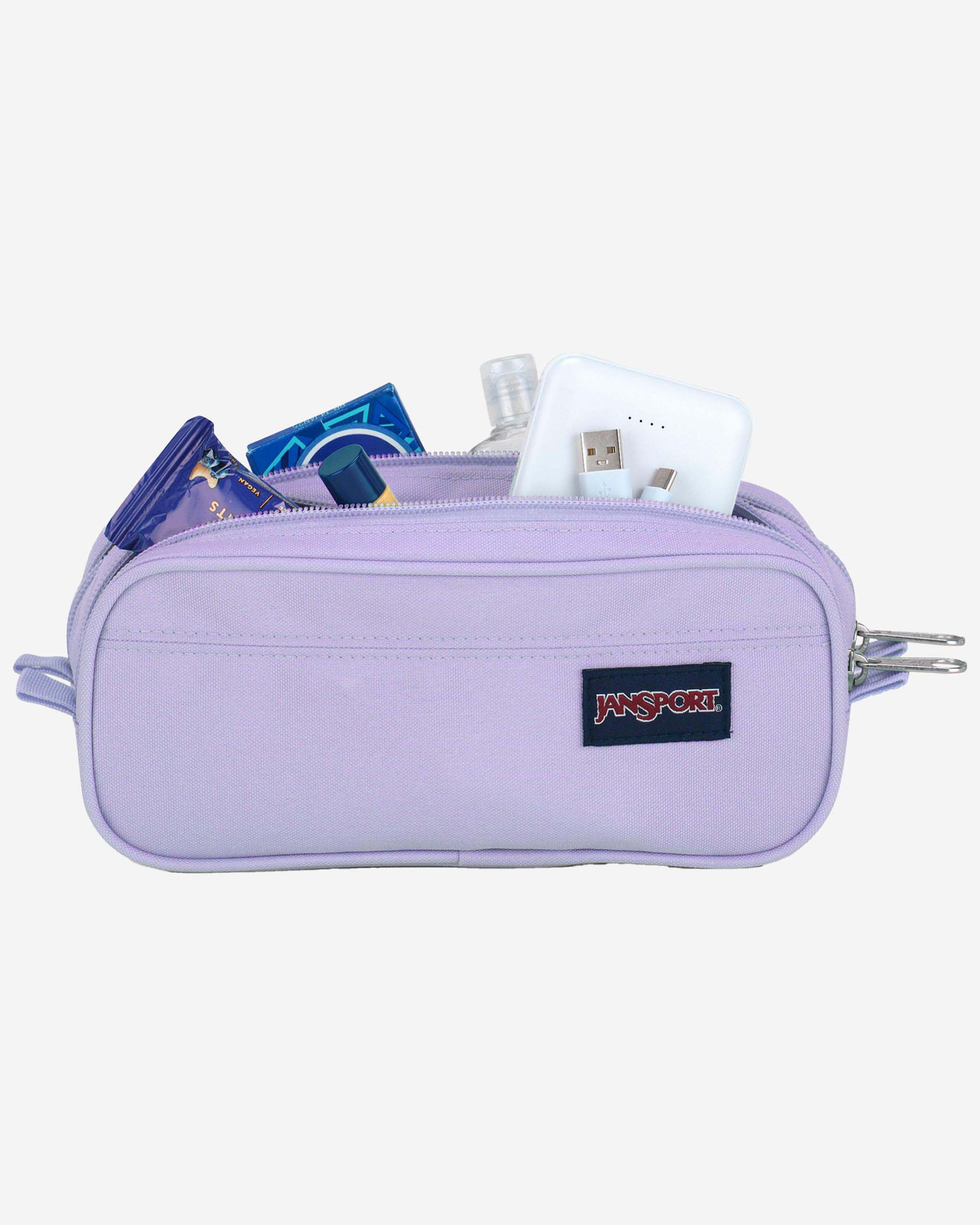 JanSport Large Accesssory Pouch Pastel Lilac Pouch