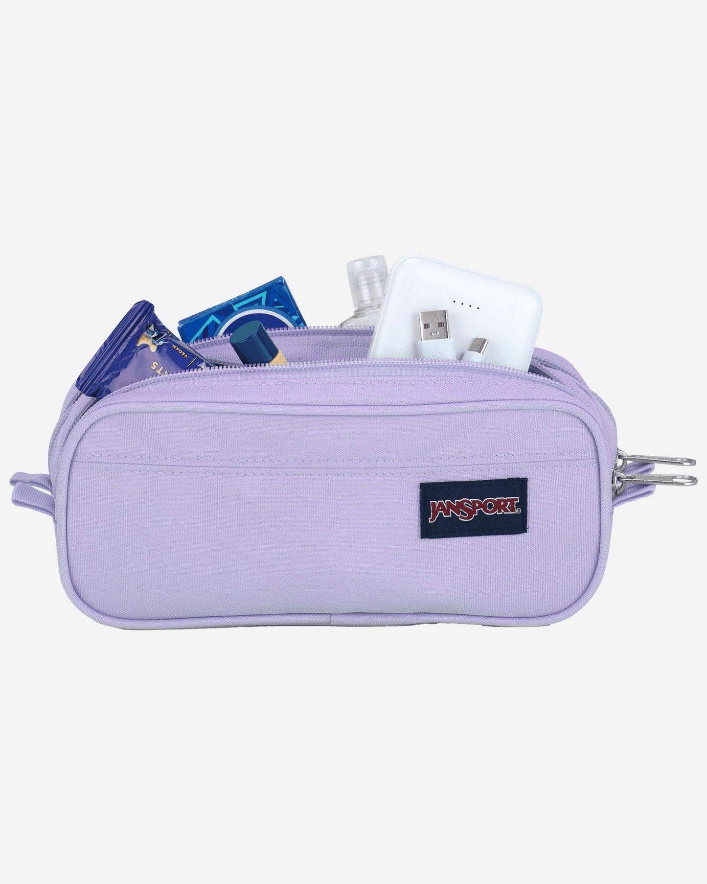 JanSport Large Accesssory Pouch Pastel Lilac Pouch