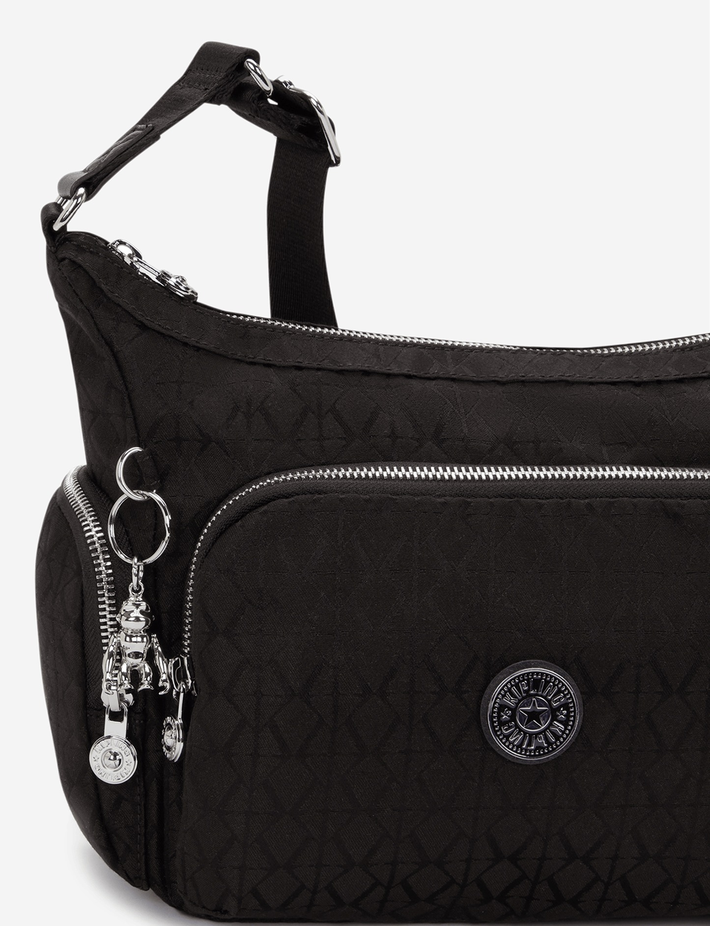 Kipling Gabb S Noir Sign Jq Medium Crossbody I8039-4NW