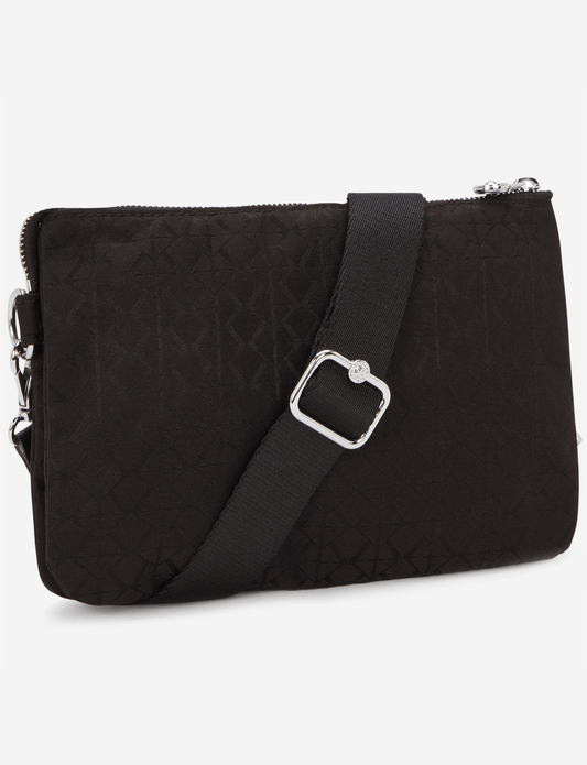 Kipling Riri Noir Sign Jq Small Crossbody (with Removable Shoulderstrap) I8043-4NW