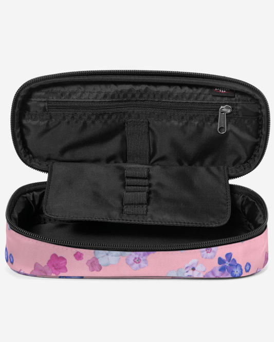 Eastpak Oval Single Floralbloompink Pencil Case