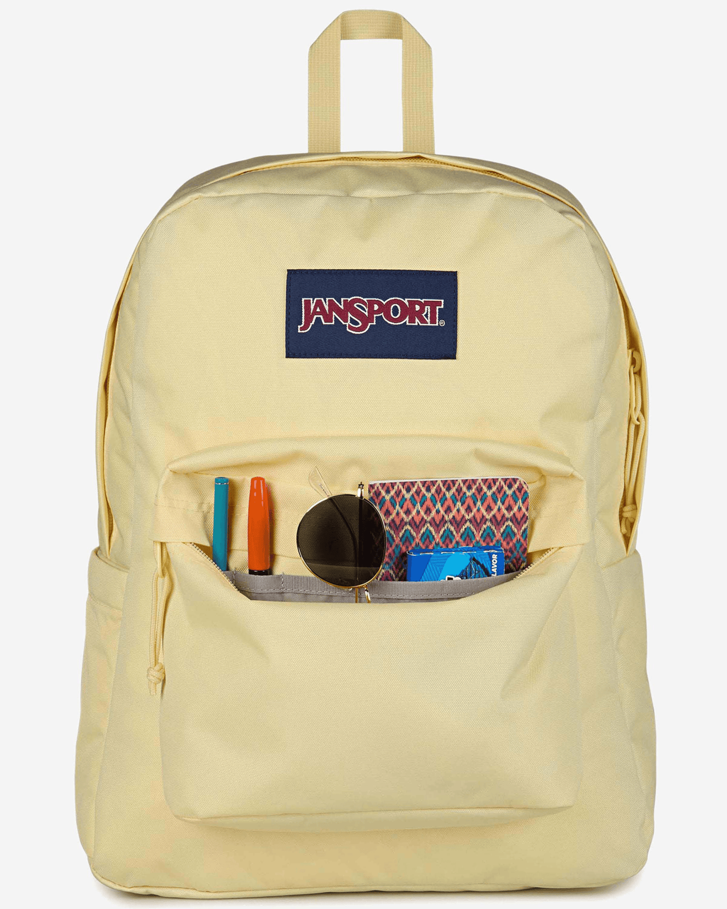 JanSport Superbreak Plus Lemon Ice Backpack