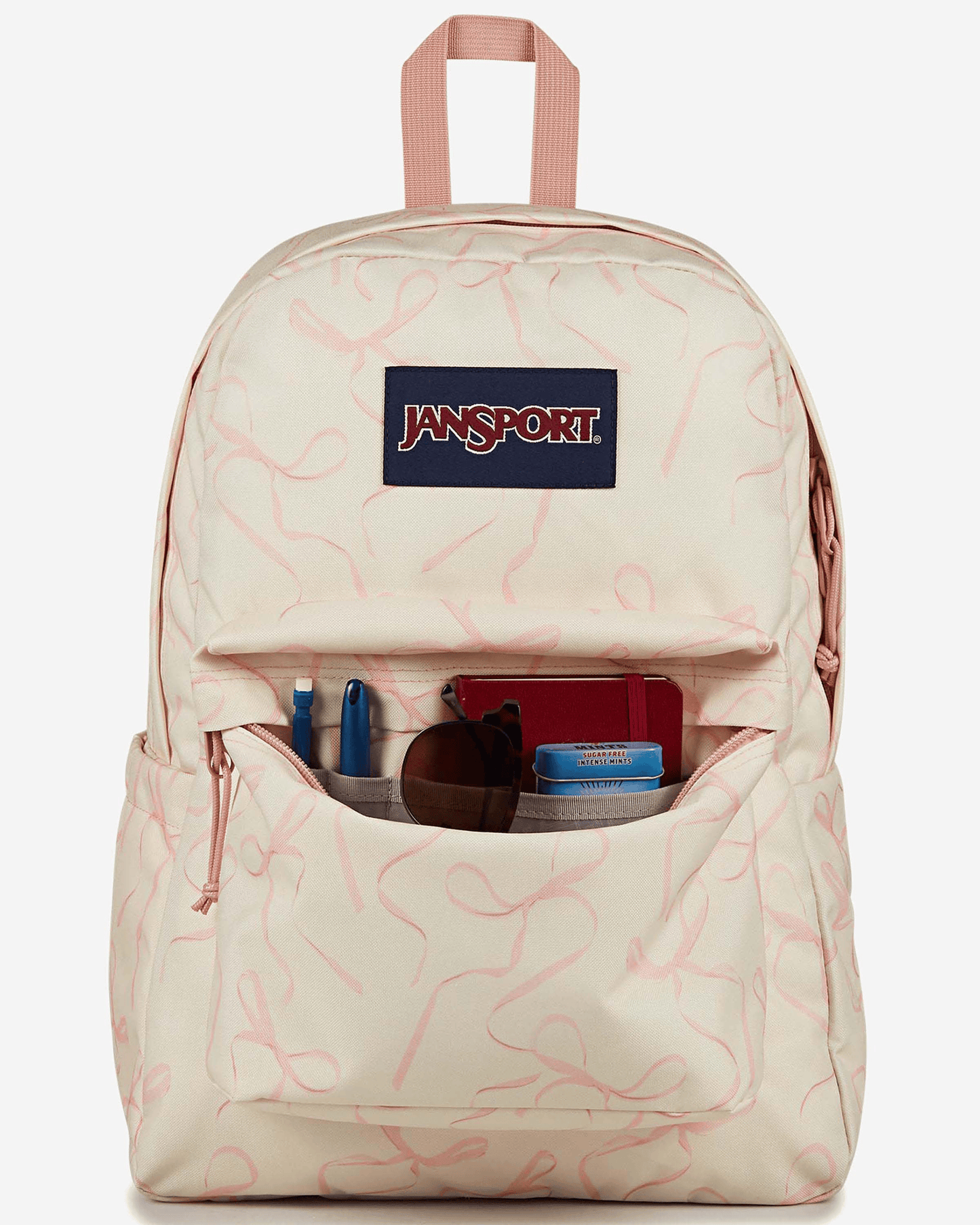 JanSport Superbreak Plus Rows Of Bows Backpack