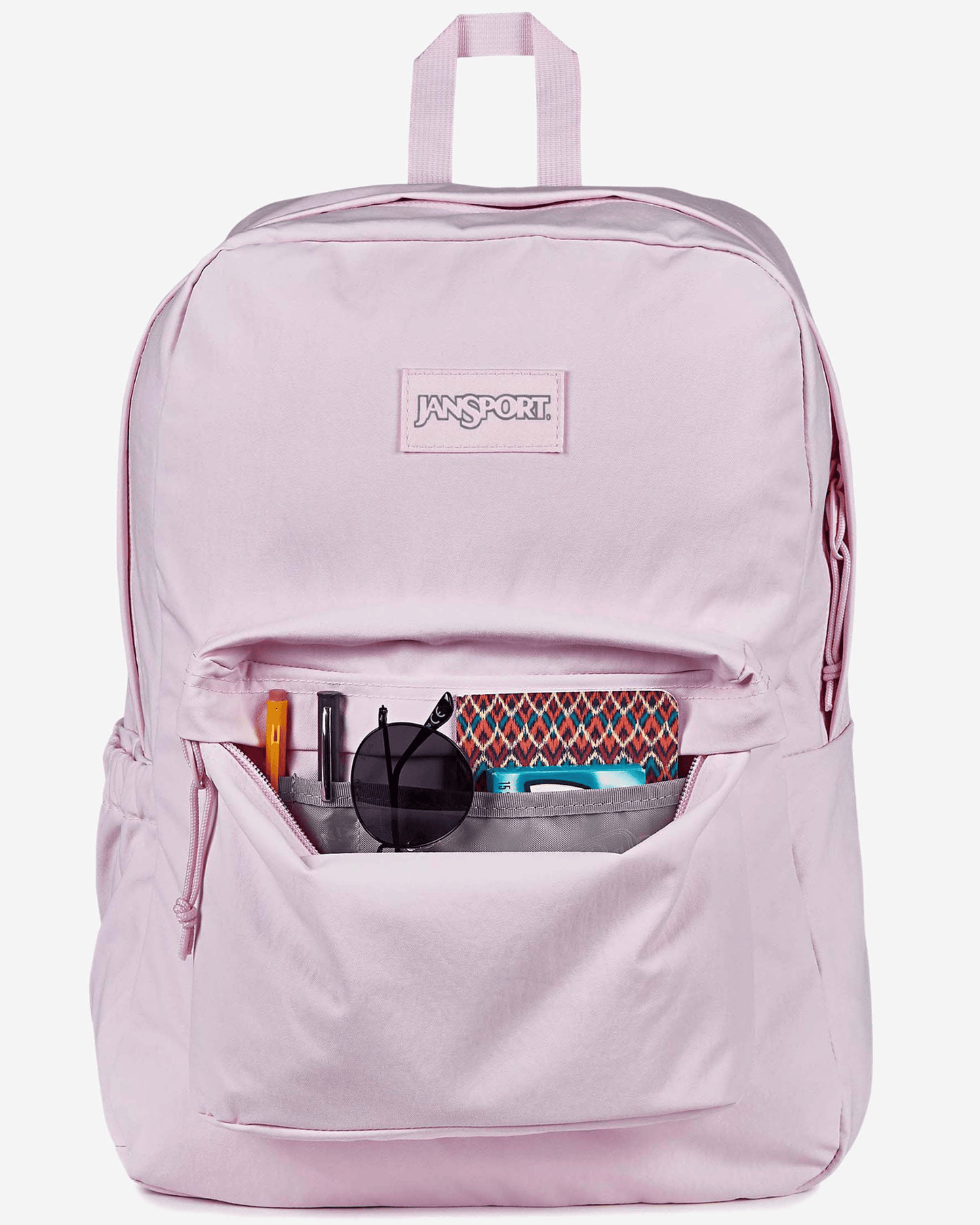 JanSport Superbreak Plus Fx Soft Nylon - Pink Ice Backpack