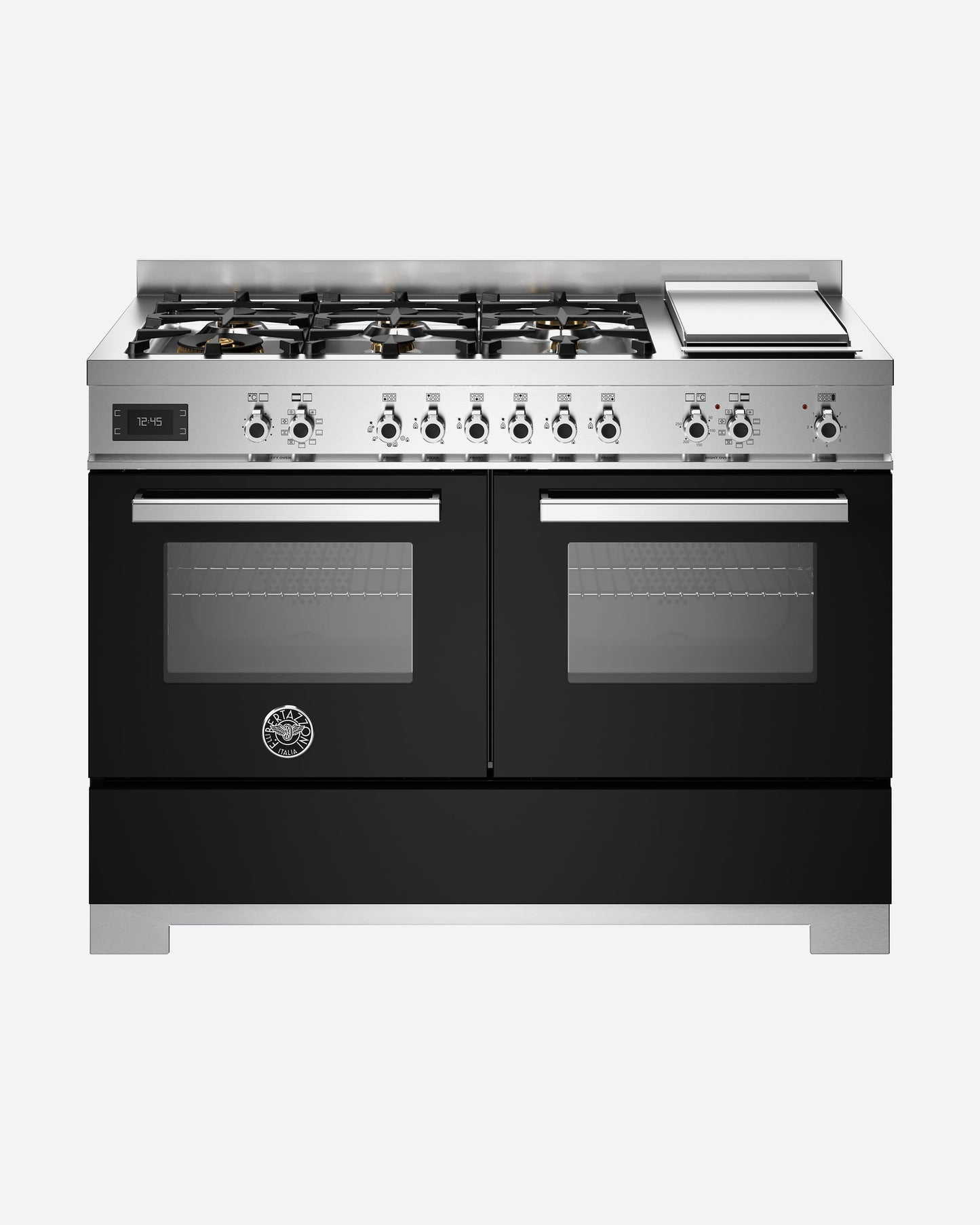 120 cm 6 burner and griddle and Electric Double Oven